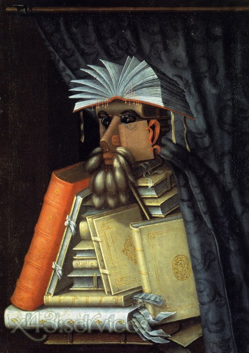 Giuseppe Arcimboldo - Der Bibliothekar - The Librarian